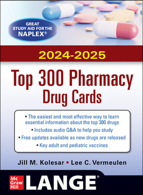 McGraw Hill&#39;s 2024/2025 Top 300 Pharmacy Drug Cards