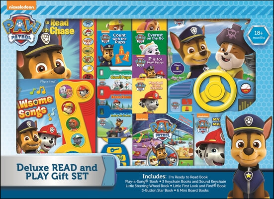 Nickelodeon Paw Patrol: Deluxe Read and Play Gift Set Sound Book Set