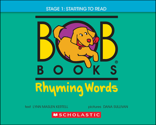 Bob Books - Rhyming Words Hardcover Bind-Up Phonics, Ages 4 and Up, Kindergarten (Stage 1: Starting to Read)