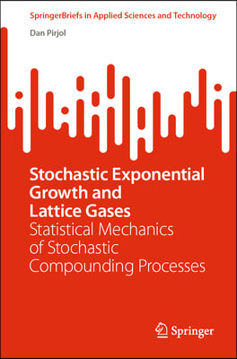 Stochastic Exponential Growth and Lattice Gases: Statistical Mechanics of Stochastic Compounding Processes