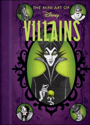 Disney: The Mini Art of Disney Villains Disney Villains Art Book