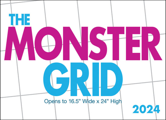 Monster Grid Deluxe Calendar 2024