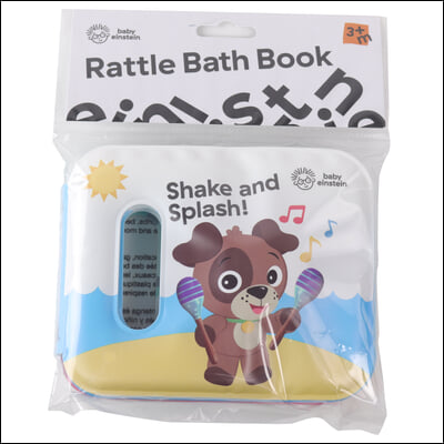 Baby Einstein: Shake and Splash! Rattle Bath Book