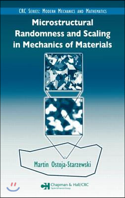 Microstructural Randomness and Scaling in Mechanics of Materials