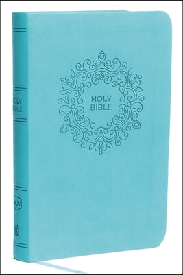 NKJV, Value Thinline Bible, Compact, Imitation Leather, Blue, Red Letter Edition