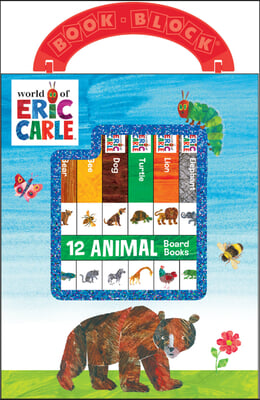 World of Eric Carle: 12 Animal Board Books