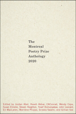 The Montreal Prize Anthology 2020