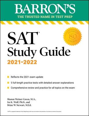 SAT Study Guide: With 5 Practice Tests