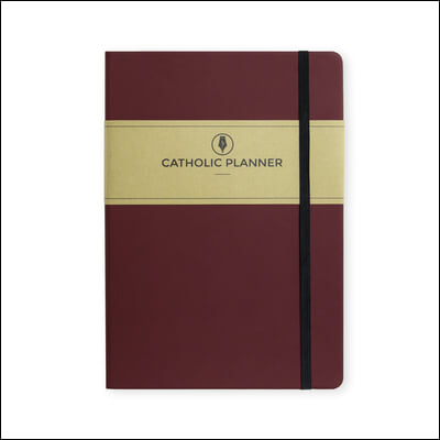 2021-2022 Catholic Planner Academic Edition: Wine, Compact