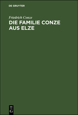 Die Familie Conze Aus Elze