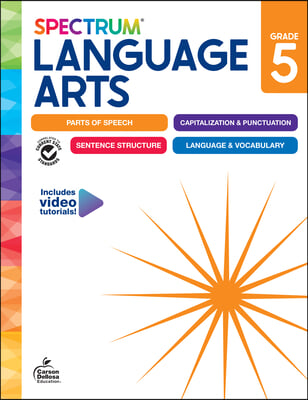 Spectrum Language Arts Workbook, Grade 5