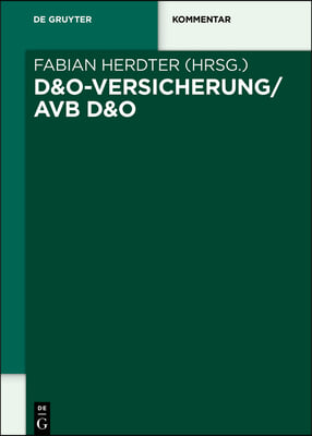 D&o-Versicherung/Avb D&o