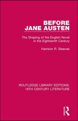 Before Jane Austen