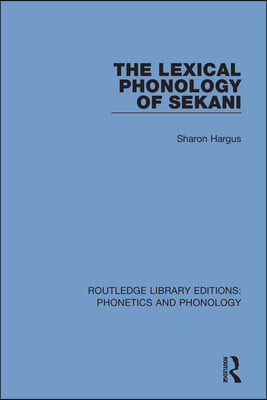 Lexical Phonology of Sekani