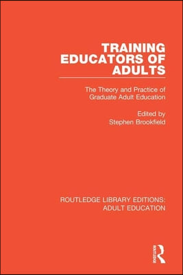 Training Educators of Adults