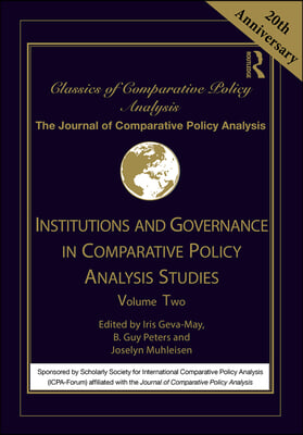 Institutions and Governance in Comparative Policy Analysis Studies