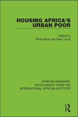 Housing Africa&#39;s Urban Poor