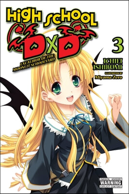 High School DXD, Vol. 3 (Light Novel): Excalibur of the Moonlit Schoolyard