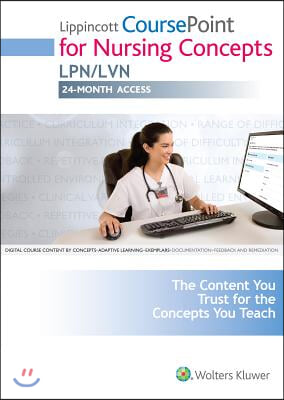 Lippincott CoursePoint for Nursing Concepts LPN/LVN Access Card