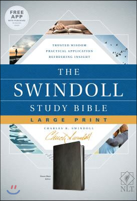 The Swindoll Study Bible NLT, Large Print