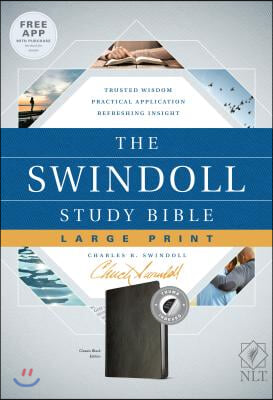 The Swindoll Study Bible NLT, Large Print