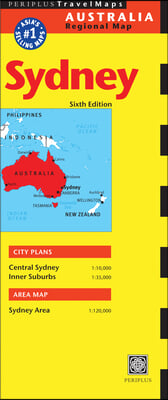 Periplus Travel Map Sydney