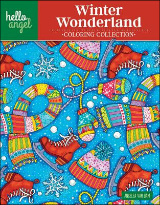 Hello Angel Winter Wonderland Coloring Collection