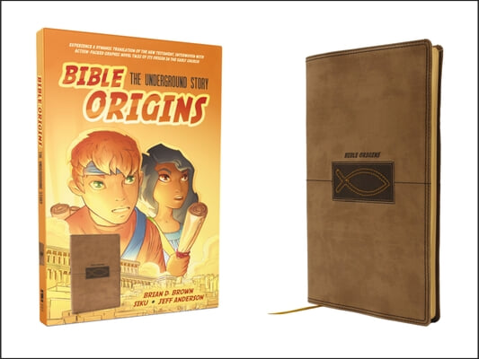 Bible Origins (Portions of the New Testament + Graphic Novel Origin Stories), Deluxe Edition, Leathersoft, Tan: The Underground Story