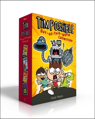 Tim Possible Out-Of-This-World Collected Set: Tim Possible & the Time-Traveling T. Rex; Tim Possible & All That Buzz; Tim Possible & the Secret of the