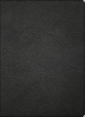 CSB Study Bible, Holman Handcrafted Collection, Black Premium Goatskin: Faithful and True