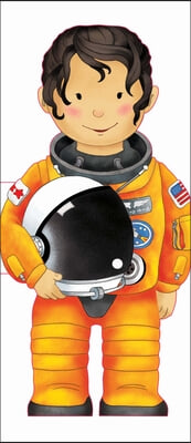 Little People Shape Books: Astronaut: Girl