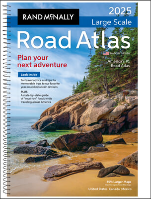 Rand McNally 2025 Large Scale Road Atlas