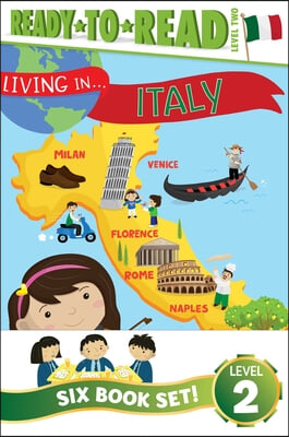 Living in . . . Ready-To-Read Value Pack: Living in . . . Italy; Living in . . . Brazil; Living in . . . Mexico; Living in . . . China; Living in . .