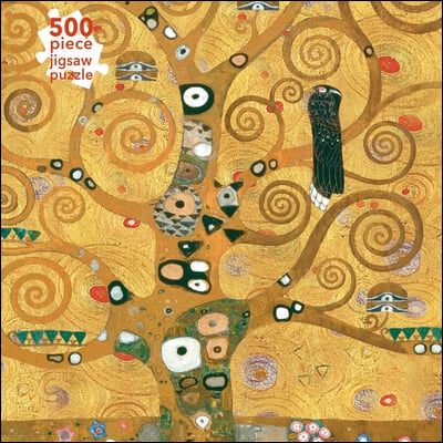 Adult Jigsaw Puzzle Gustav Klimt: The Tree of Life (500 Pieces): 500-Piece Jigsaw Puzzles