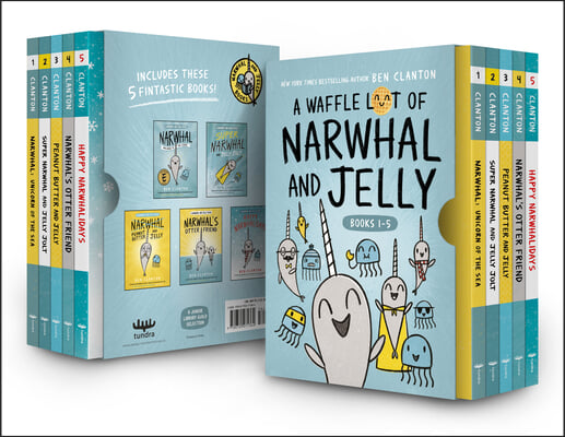 A Waffle Lot of Narwhal and Jelly (Hardcover Books 1-5)