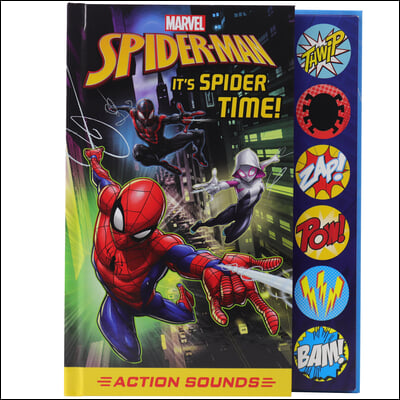 The Marvel Spider-Man: It's Spider Time! Action Sounds Sound Book