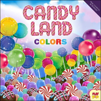 Hasbro Candy Land: Colors: (Interactive Books for Kids Ages 0+, Concepts Board Books for Kids, Educational Board Books for Kids)