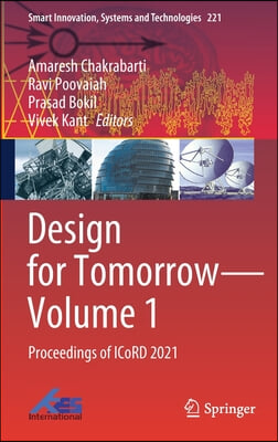 Design for Tomorrow--Volume 1: Proceedings of Icord 2021