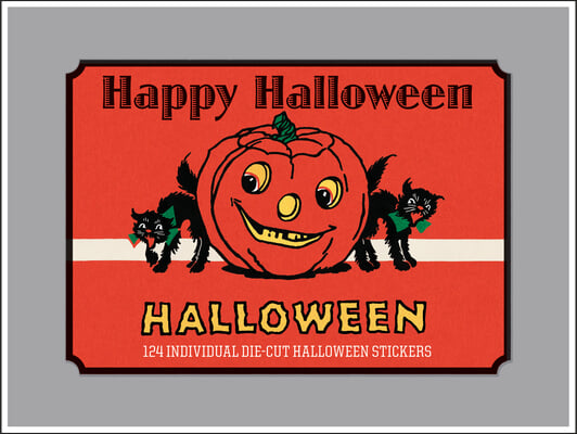 Happy Halloween - Vintage Stickers