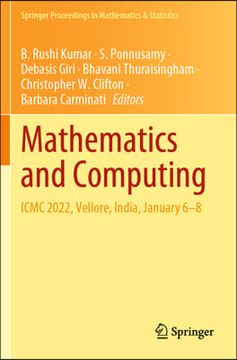 Mathematics and Computing: ICMC 2022, Vellore, India, January 6-8