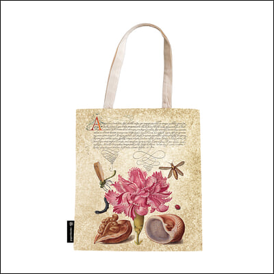Mira Botanica Pink Carnation Canvas Bag
