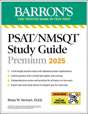 Psat/NMSQT Premium Study Guide: 2025: 2 Practice Tests + Comprehensive Review + 200 Online Drills
