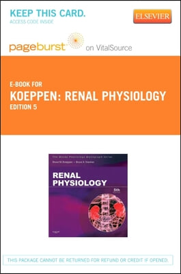 Renal Physiology Pageburst E-book on Vitalsource Retail Access Card