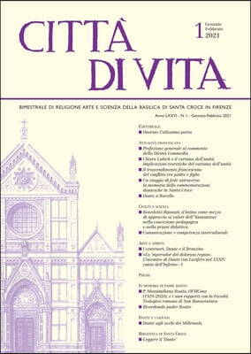 Citta Di Vita - A. LXXVI, N. 1, Gennaio-Febbraio 2021: Bimestrale Di Religione Arte E Scienza Della Basilica Di Santa Croce in Firenze