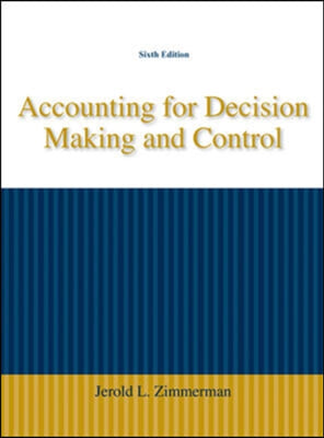 Accounting for Decision Making and Control