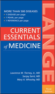 Current Essentials Of Medicine