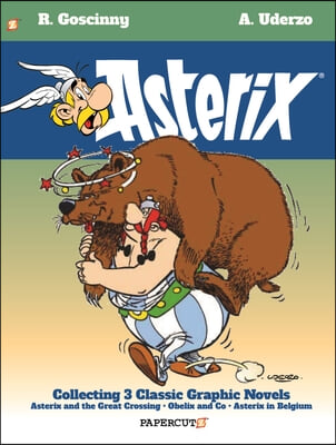 Asterix Omnibus #8: Collecting Asterix and the Great Crossing, Obelix and Co, Asterix in Belgium