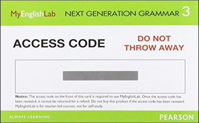 Next Generation Grammar 3 Student Ebook With Myenglishlab