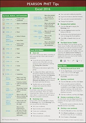 Prentice Hall Excel 2016 Phit Tip