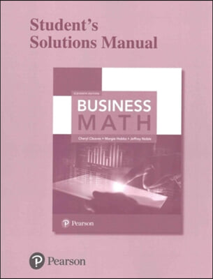 Student Solutions Manual for Business Math